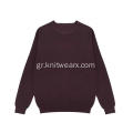 Ανδρικό Πλεκτό Roll-up Crewneck Half Cardigan Pullover